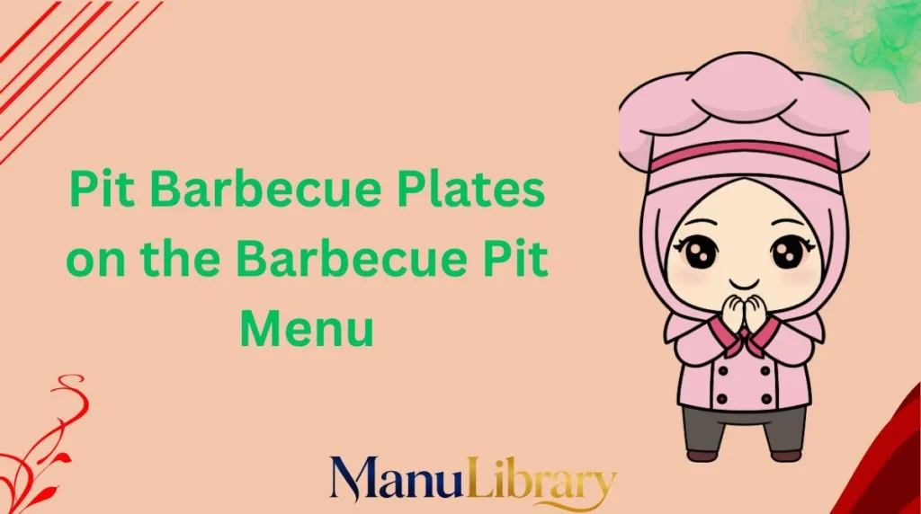 Pit Barbecue Plates on the Barbecue Pit Menu
