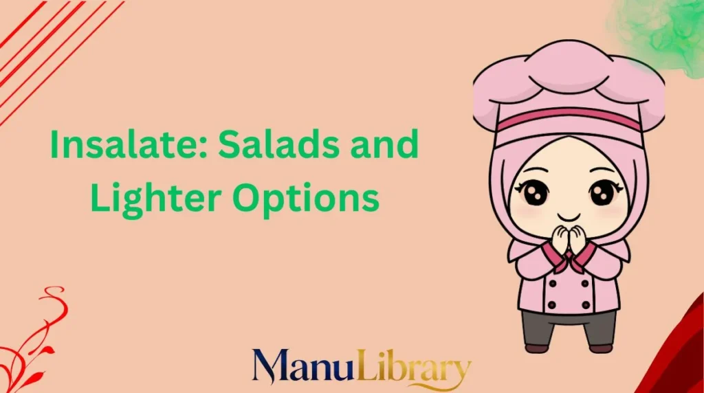 Insalate: Salads and Lighter Options