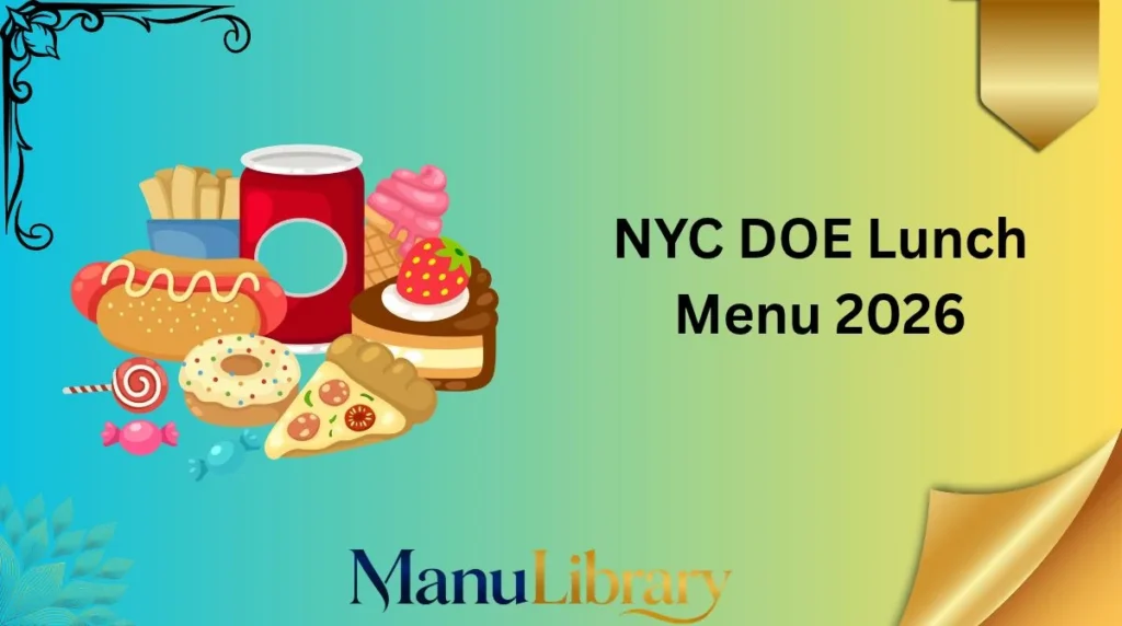 NYC DOE Lunch Menu 2026