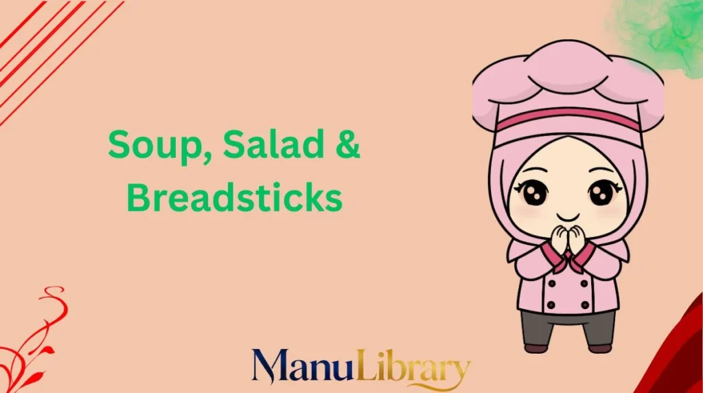 Soup, Salad & Breadsticks