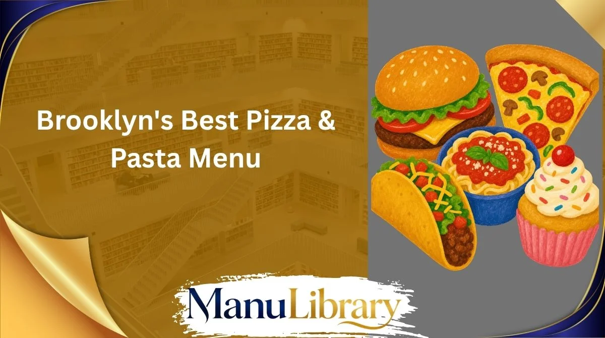 Brooklyn's Best Pizza & Pasta Menu