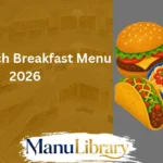 First Watch Breakfast Menu 2026