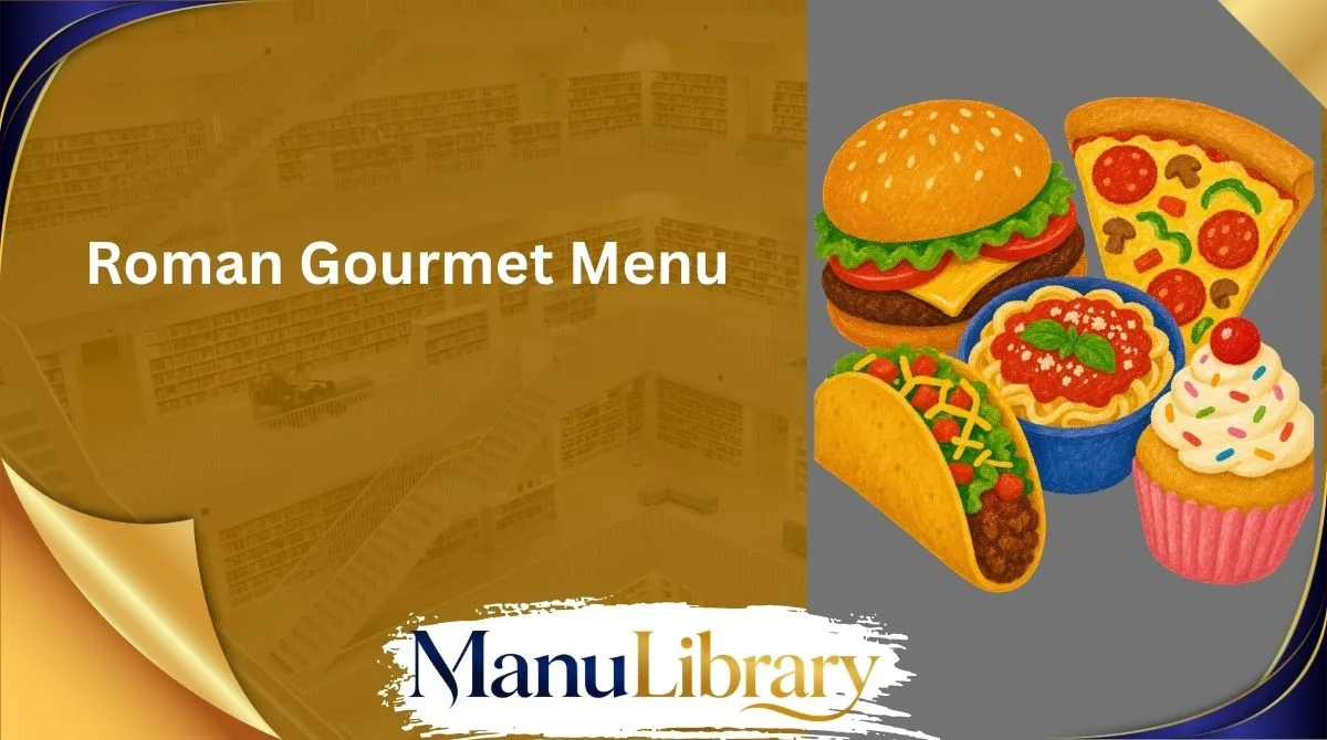 Roman Gourmet Menu