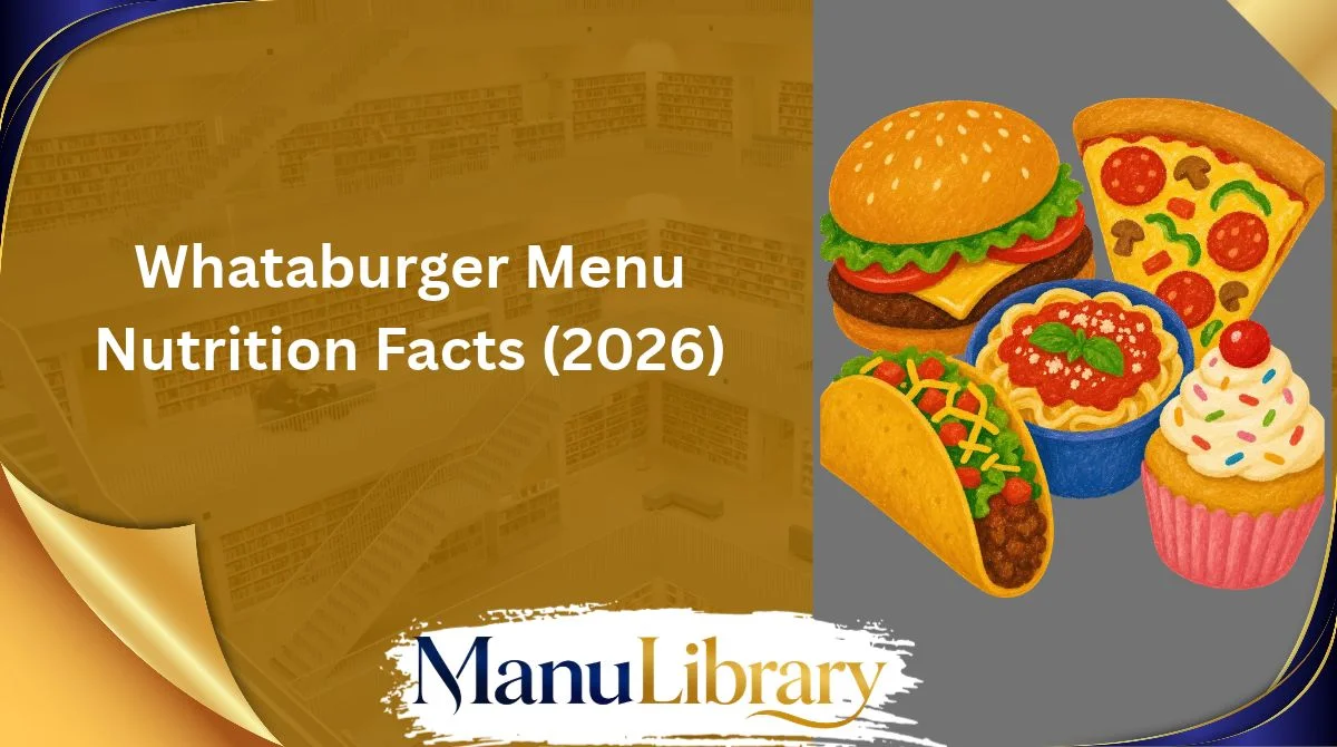 Whataburger Menu Nutrition Facts (2026)